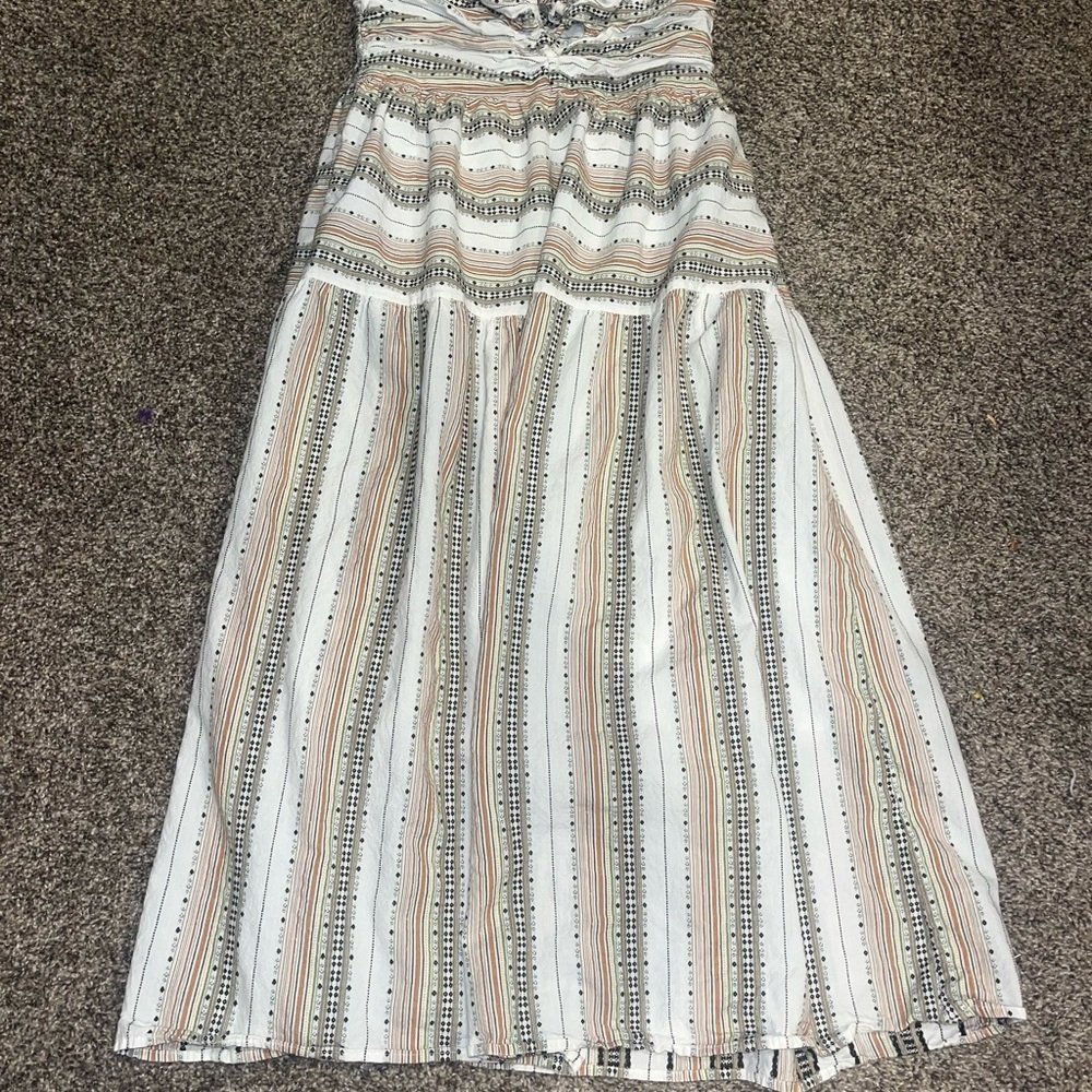 dRA Los Angeles midi dress with halter neckline in size medium